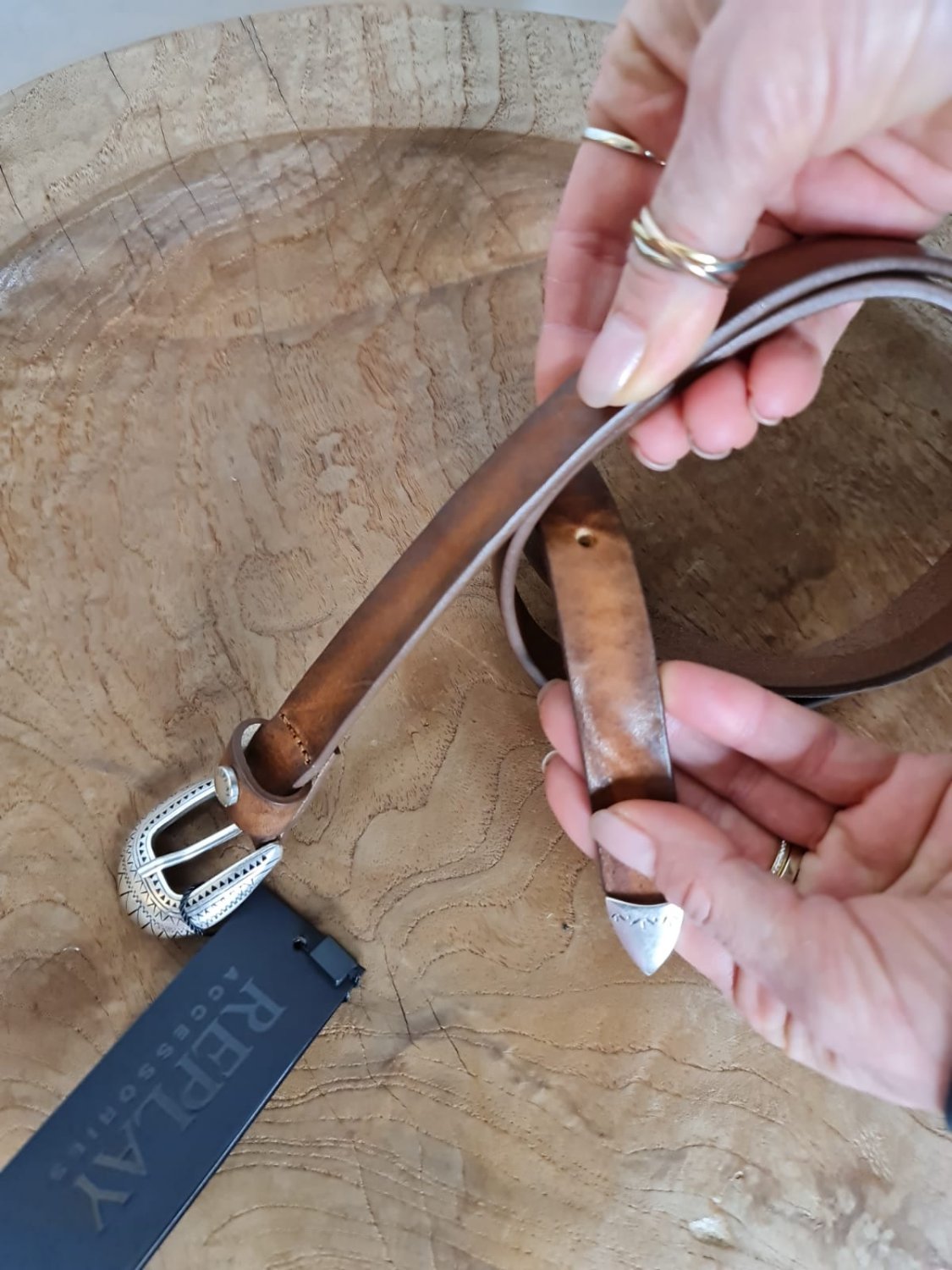 náhled Módní opasek Replay AW2547