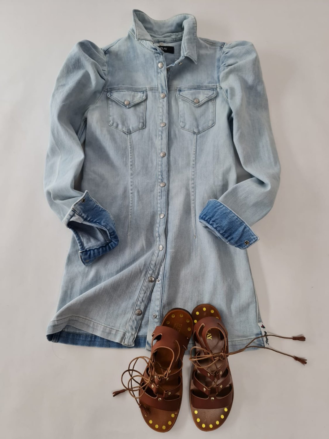 náhled Módní jeans šaty Replay M9639