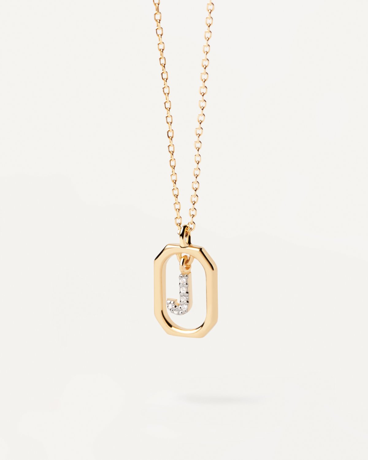 náhled PDP. CO01-521 MINI LETTER J NECKLACE