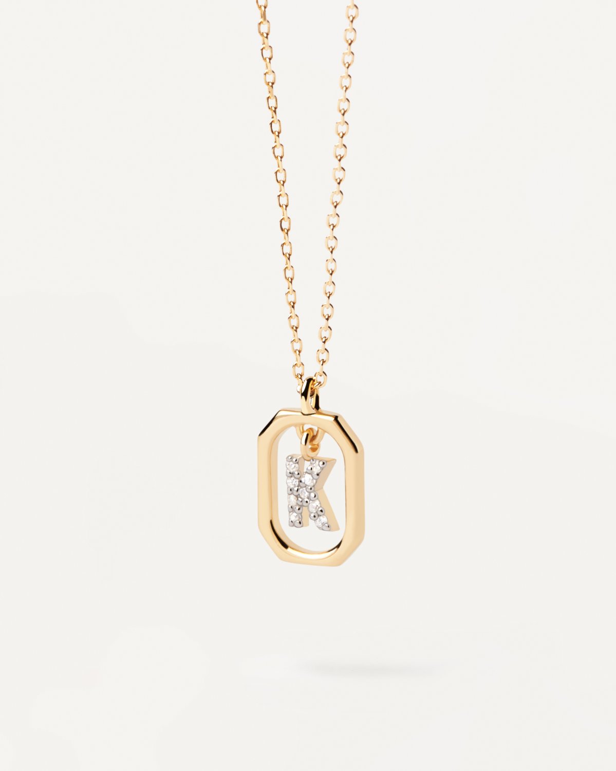 náhled PDP. CO01-522 MINI LETTER K NECKLACE