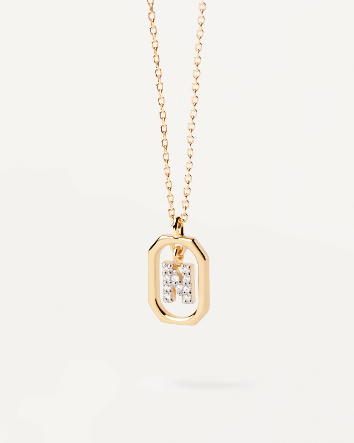 náhled PDP. CO01-525 MINI LETTER N NECKLACE
