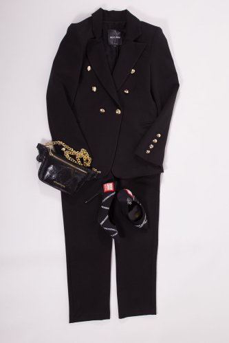 detail Dámský módní kostým Denny Rose