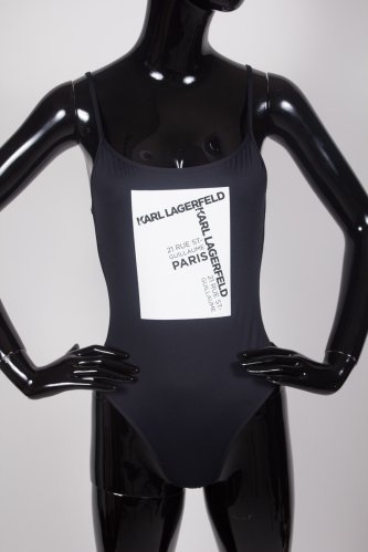 detail Dámské celkové plavky Karl Lagerfeld