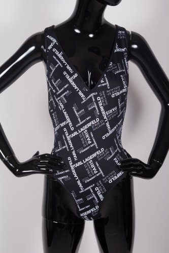 detail Dámské celkové plavky Karl Lagerfeld