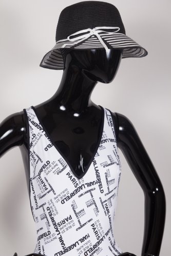 detail Dámské celkové plavky Karl Lagerfeld