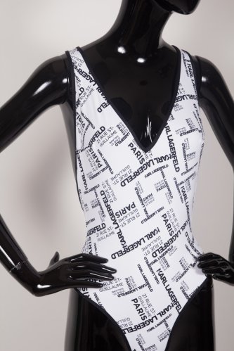 detail Dámské celkové plavky Karl Lagerfeld