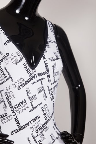 detail Dámské celkové plavky Karl Lagerfeld