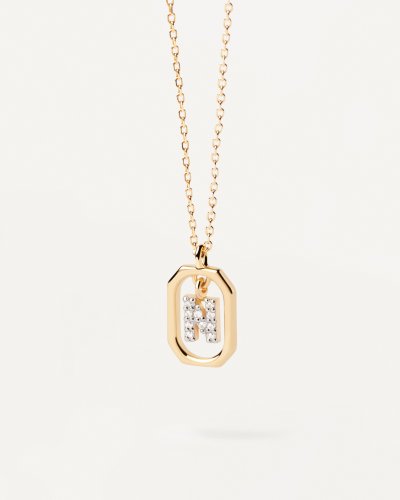 PDP. CO01-525 MINI LETTER N NECKLACE