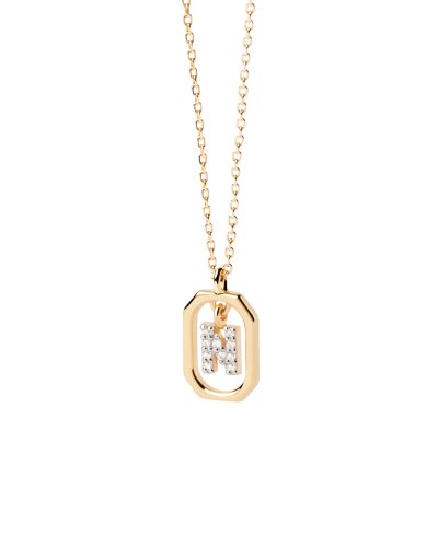 detail PDP. CO01-525 MINI LETTER N NECKLACE